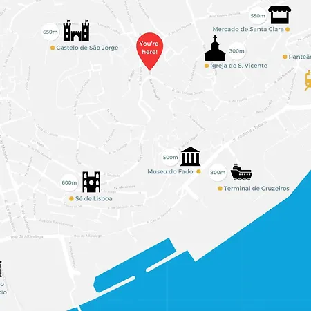 Alfama Cozy * Lisboa